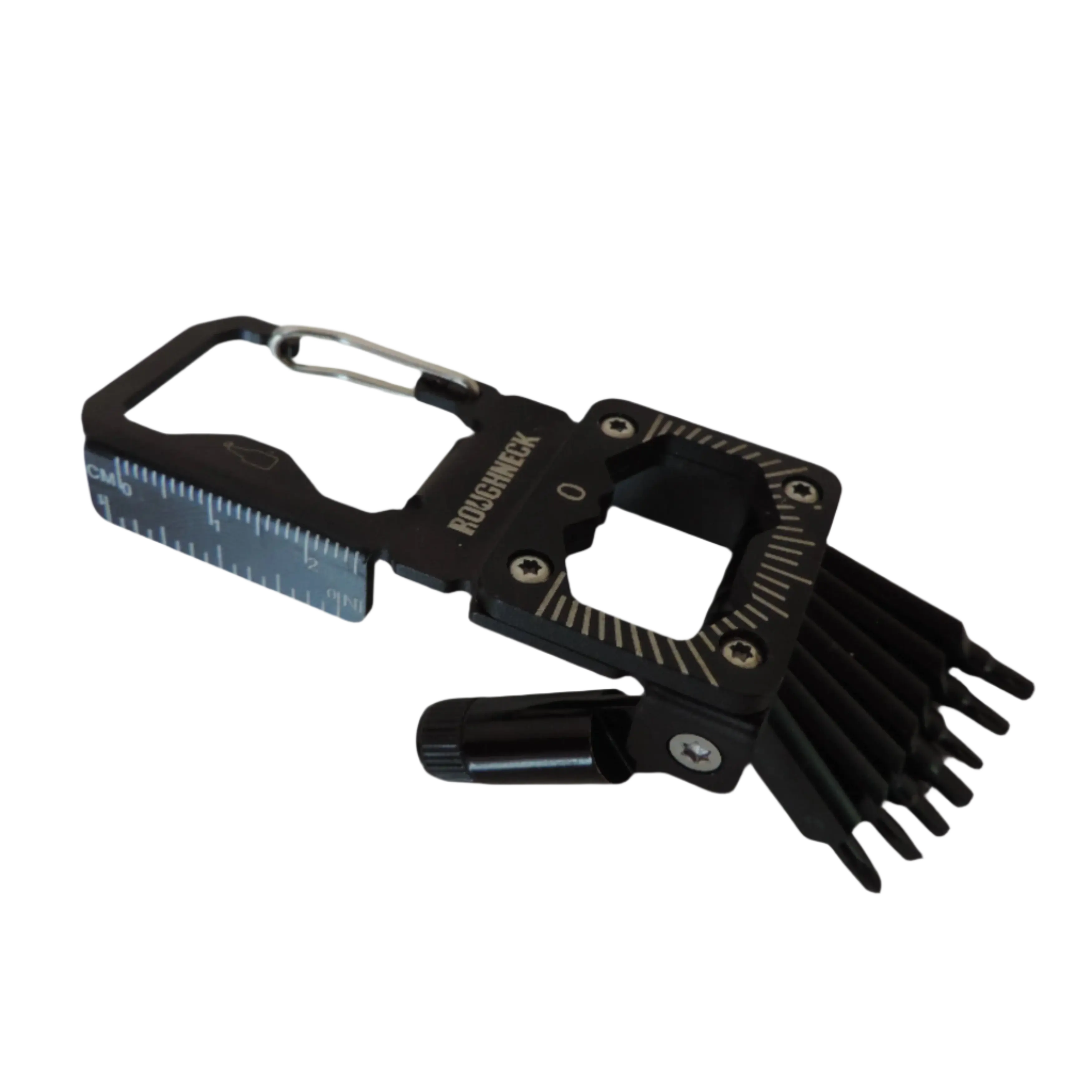 Multi-Tool 14-in-1 Carabiner with Light - 6 Pieces Per Retail Ready Display 25312 WHOLESALE