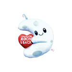 Moon and Back Plush with Merchandising Hang Strip - 6 Pieces Per Pack 25315 STORE SURPLUS