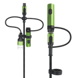 Multi-Tool Charging Cable Coil Lighter Flashlight Dual USB-C Ports with USB to USB-C - 6 Pieces Per Retail Ready Display 25318 SMOKEZILLA