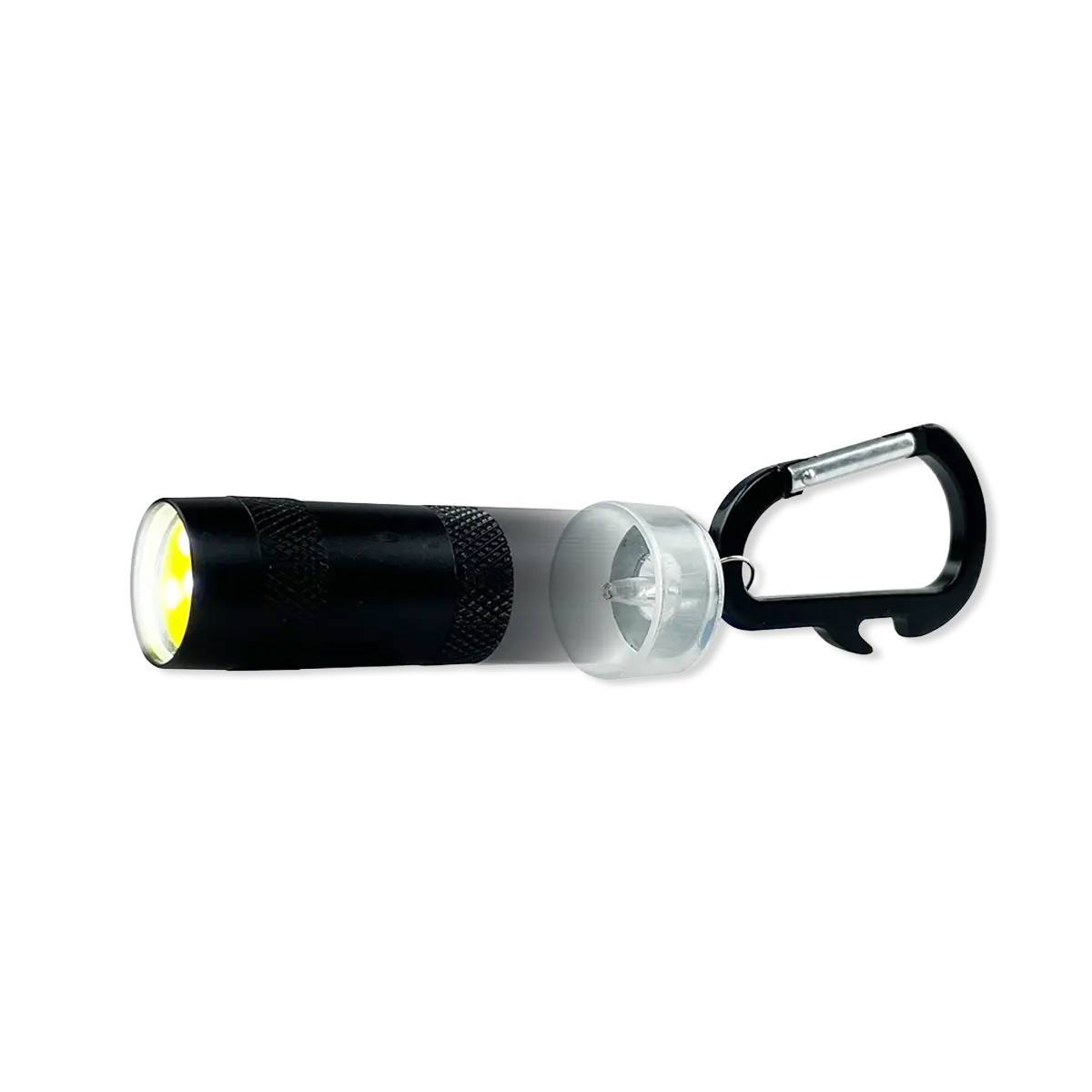 Snap Mag Light Carabiner - Store Surplus No Display - 6 Pieces Per Pack 025323L STORE SURPLUS