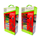 Christmas Light 3FT USB-to-Lightning / USB-C Sync and Charge Cables - 6 Pieces Per Display 25327 STORE SURPLUS