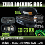 Zilla Locking Bag - Store Surplus No Display - 6 Pieces Per Pack 25328L STORE SURPLUS