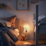 Christmas Cam Night Light AC Wall - 6 Pieces Per Retail Ready Display 25347 WHOLESALE