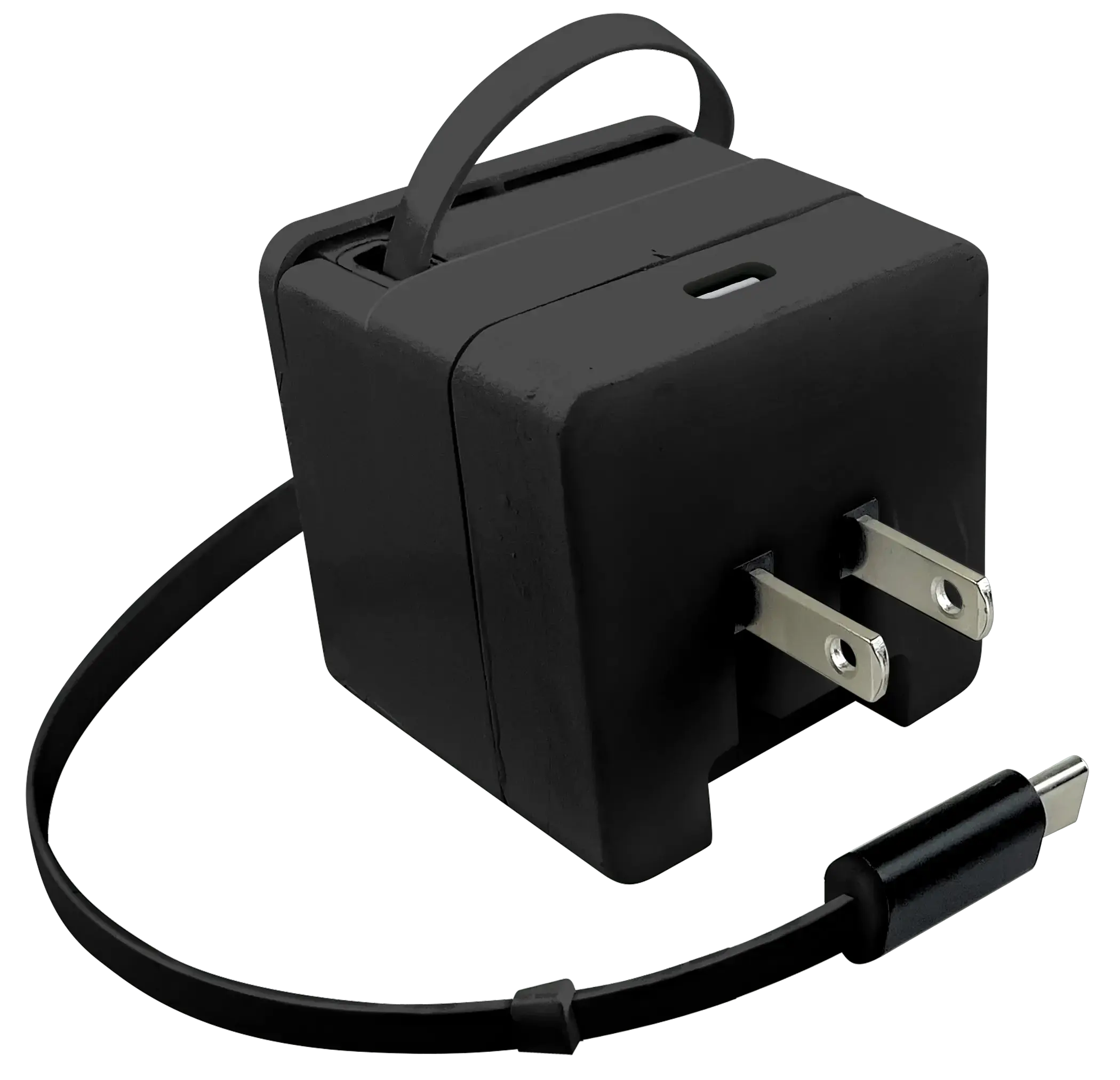 Retractable 30" Charger AC Dual Port USB-C 20 Watts - 6 Pieces Per Retail Ready Display 25383 GADGET GEAR