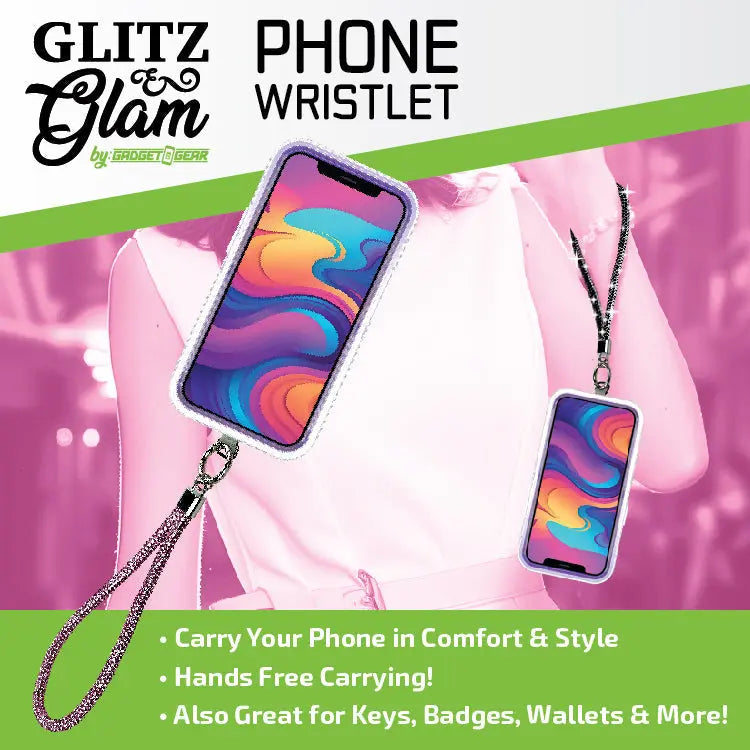 Phone Strap Wristlet - 6 Pieces Per Retail Ready Display 25400 WHOLESALE