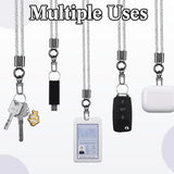 Crossbody Phone Strap Necklace - 6 Pieces Per Retail Ready Display 25398