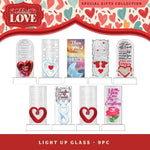 Valentine's Day Glass and Gift Assortment Floor Display - 57 Pieces Per Retail Ready Display 88573 - NOVELTY INC WHOLESALE