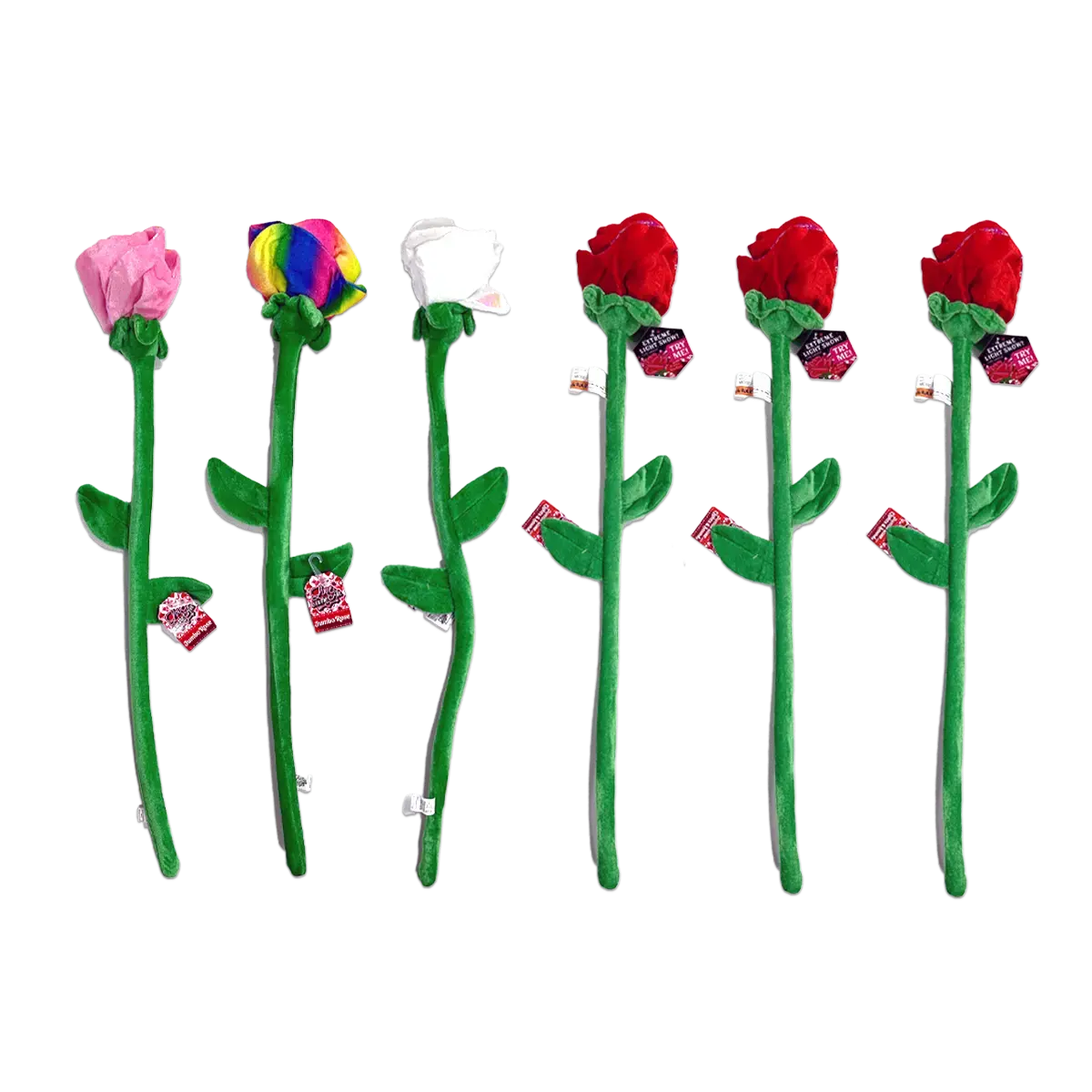 Valentine's Day Rose Plush and Gift Assortment Floor Display - 58 Pieces Per Retail Ready Display 88576 KIPP BROTHERS