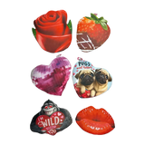 Valentine's Day Rose Plush and Gift Assortment Floor Display - 58 Pieces Per Retail Ready Display 88576 KIPP BROTHERS