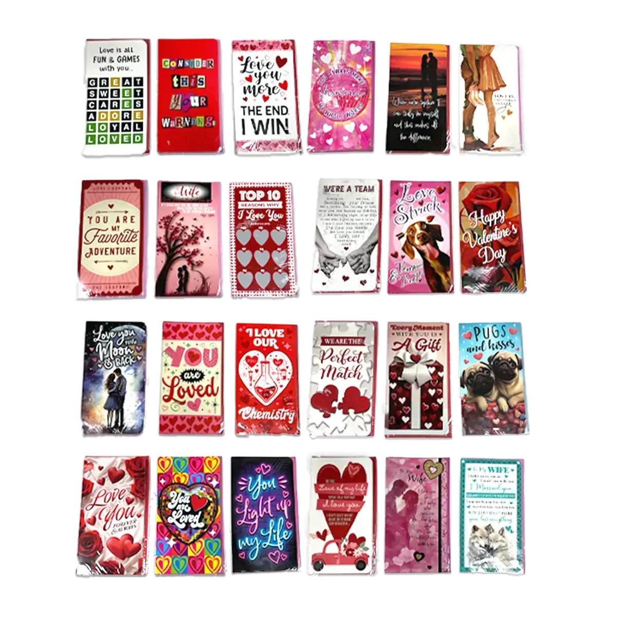 Valentine's Day Rose Plush and Gift Assortment Floor Display - 58 Pieces Per Retail Ready Display 88576 KIPP BROTHERS