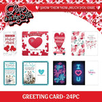 Valentine's Day Rose Plush and Gift Assortment Floor Display - 58 Pieces Per Retail Ready Display 88575 KIPP BROTHERS