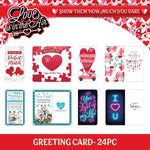 Valentine's Day Rose Plush and Gift Assortment Floor Display - 58 Pieces Per Retail Ready Display 88575 KIPP BROTHERS