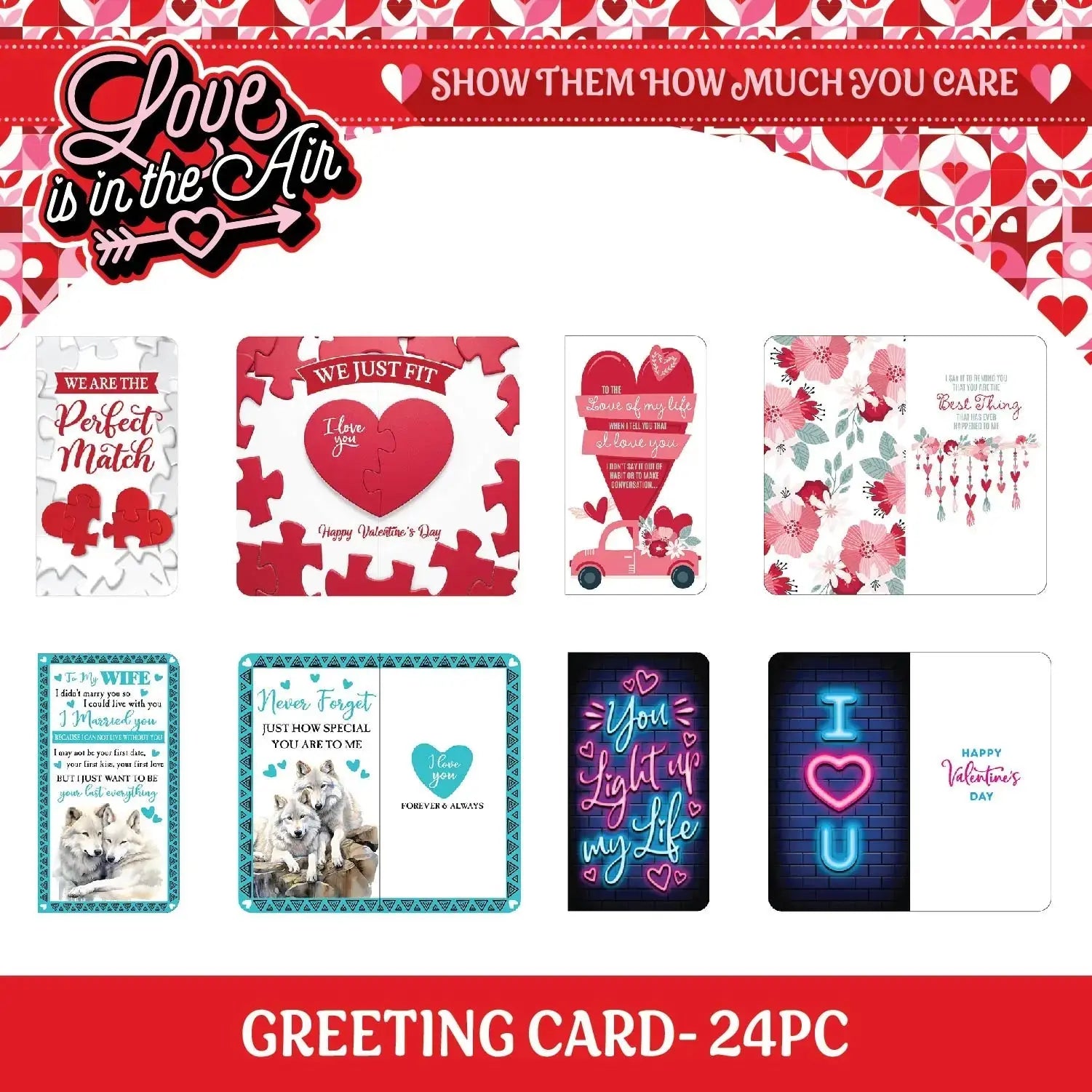 Valentine's Day Rose Plush and Gift Assortment Floor Display - 58 Pieces Per Retail Ready Display 88575 KIPP BROTHERS