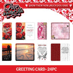 Valentine's Day Rose Plush and Gift Assortment Floor Display - 58 Pieces Per Retail Ready Display 88575 KIPP BROTHERS