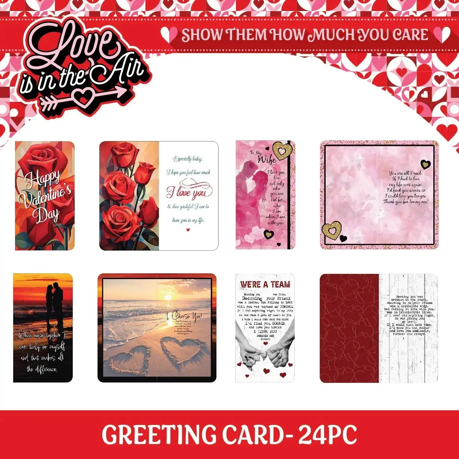 Valentine's Day Rose Plush and Gift Assortment Floor Display - 58 Pieces Per Retail Ready Display 88575 KIPP BROTHERS