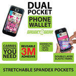 ITEM NUMBER 025469L SPANDEX CELL PHONE ATTACHMENT - STORE SURPLUS NO DISPLAY 12 PIECES PER PACK STORE SURPLUS