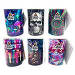 Full Print Butt Bucket Ashtray with LED Light - Store Surplus No Display - 6 Pieces Per Pack 25480L STORE SURPLUS
