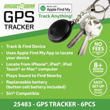 GPS Tracker Key Chain Apple Find My™ Compatible - 6 Pieces Per Retail Ready Display 25483