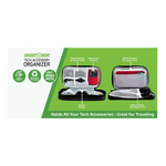 Tech Accessories Organizer Storage Bag - 6 Pieces Per Retail Ready Display 25485 - NOVELTY INC WHOLESALE