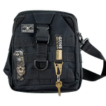 Mini MOLLE Tactical Sling Bag with Strap - 4 Pieces Per Retail Ready Display 25486 - NOVELTY INC WHOLESALE