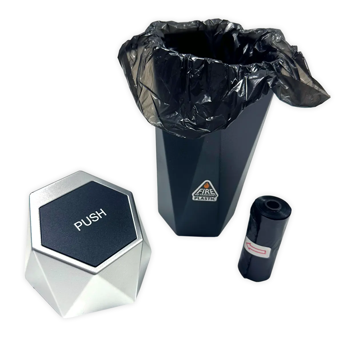 Mini Car Trash Can Accessory 6 Pieces Per Retail Ready Display Mini Car Trash Can Accessory 6 Pieces Per Retail Ready Display