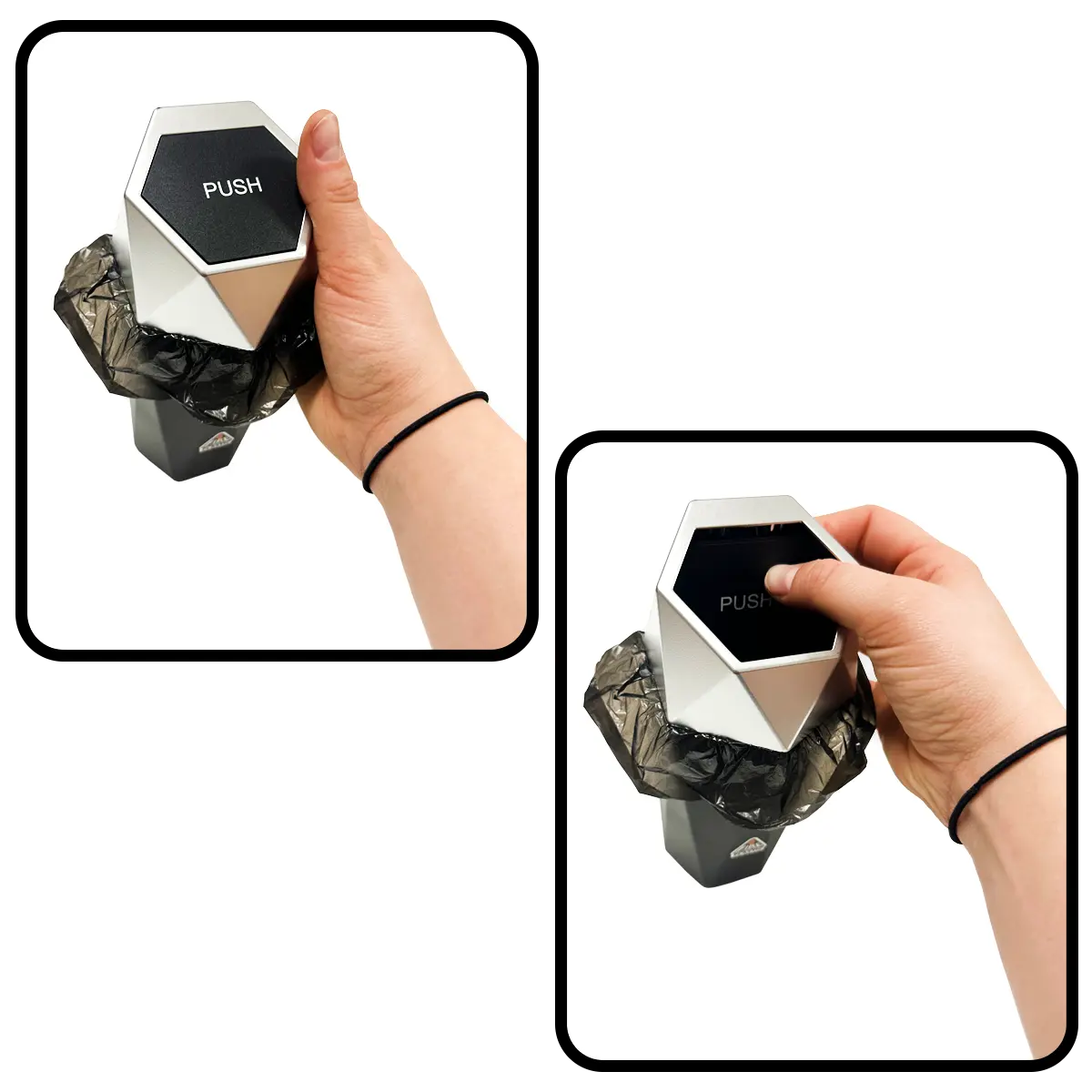 Mini Car Trash Can Accessory - 6 Pieces Per Retail Ready Display 25488 - NOVELTY INC WHOLESALE