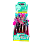 Beaded Inspirational Ink Pen with Charm - 24 Pieces Per Retail Ready Display 25489 WHOLESALE