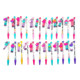 Beaded Inspirational Ink Pen with Charm - 24 Pieces Per Retail Ready Display 25489 WHOLESALE