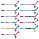 Beaded Inspirational Ink Pen with Charm - 24 Pieces Per Retail Ready Display 25489 WHOLESALE