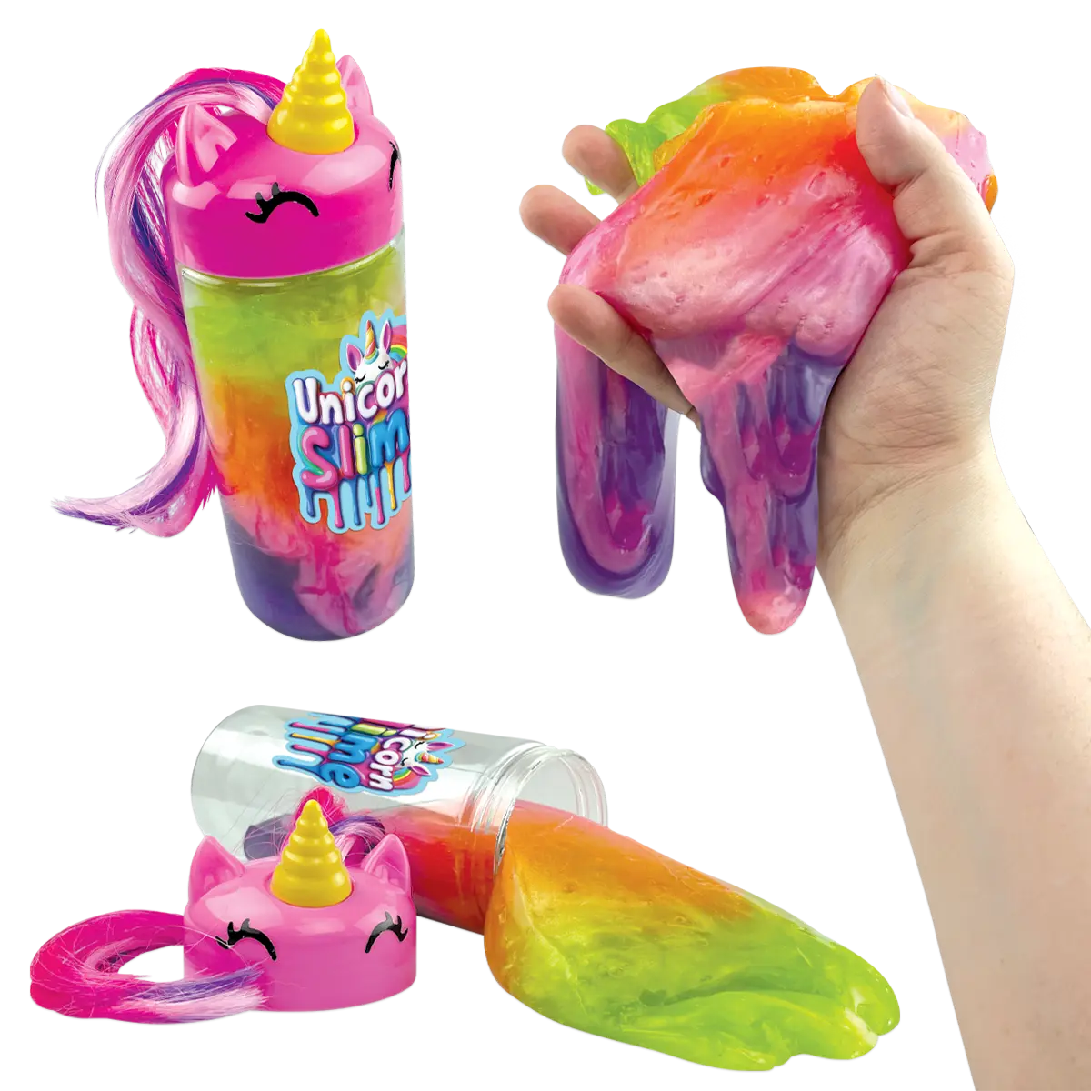 Slime Display Unicorn Slime - 6 Pieces Per Retail Ready Display 25490 - NOVELTY INC ...