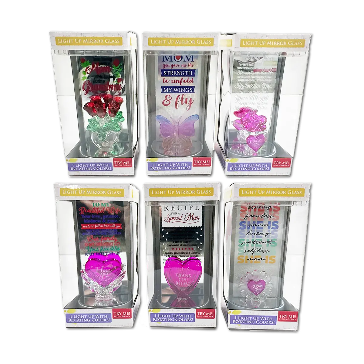 Mother's Day Celebrate Mom Assortment Floor Display - 65 Pieces Per Retail Ready Floor Display 88581 WHOLESALE