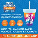 Silicone 8oz Kids Toddler Kiddo Super Cups - 6 Pieces Per Retail Ready Display 25604 - NOVELTY INC WHOLESALE