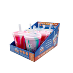 Silicone 8oz Kids Toddler Kiddo Super Cups - 6 Pieces Per Retail Ready Display 25604 - NOVELTY INC WHOLESALE