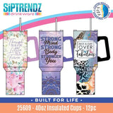 Insulated Drinkware Assortment Floor Display - 26 Pieces Per Retail Ready Display 88582 NOVELTY INC