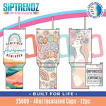 Insulated Drinkware Assortment Floor Display - 26 Pieces Per Retail Ready Display 88582 - NOVELTY INC WHOLESALE