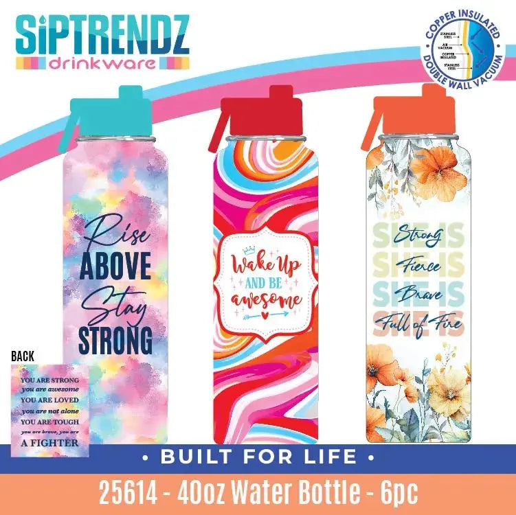 Insulated Drinkware Assortment Floor Display - 26 Pieces Per Retail Ready Display 88582 - NOVELTY INC WHOLESALE