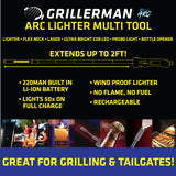 ITEM NUMBER 025631L ARC GRILL LIGHTER - STORE SURPLUS NO DISPLAY 24 PIECES PER PACK