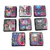 Cigarette Case with USB Coil Lighter - 8 Pieces Per Retail Ready Display 25633 WHOLESALE