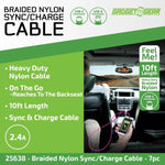 Charging Cable Wing Rack Assortment 10FT - 10 Pieces Per Pack 88584 WHOLESALE