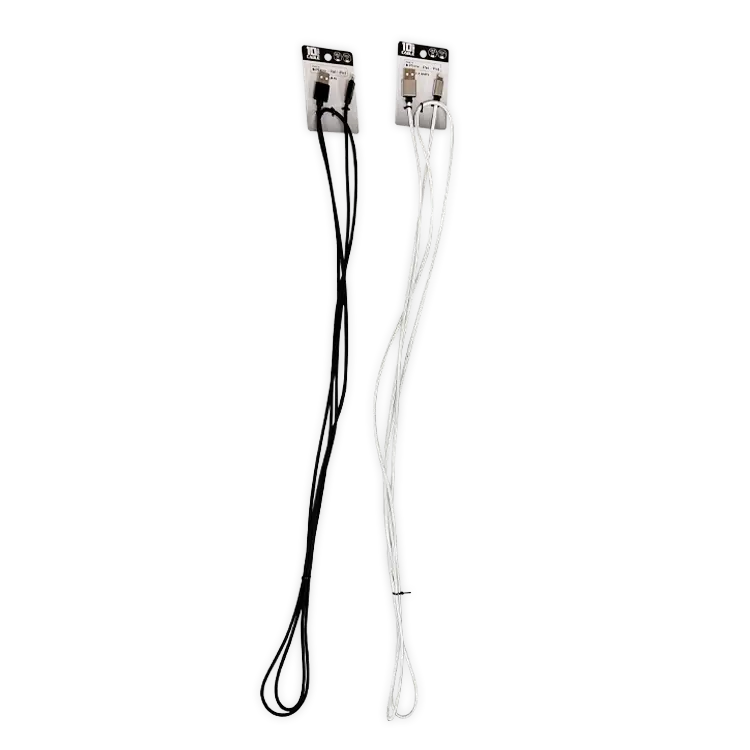 10FT Braided Sync and Charge Cable Assortment Floor Display - 24 Pieces Per Retail Ready Display 88585 WHOLESALE