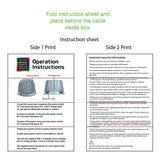 Magnetic Wireless Speaker Stand with LED Lights - 6 Pieces Per Retail Ready Display 25684 GADGET GEAR