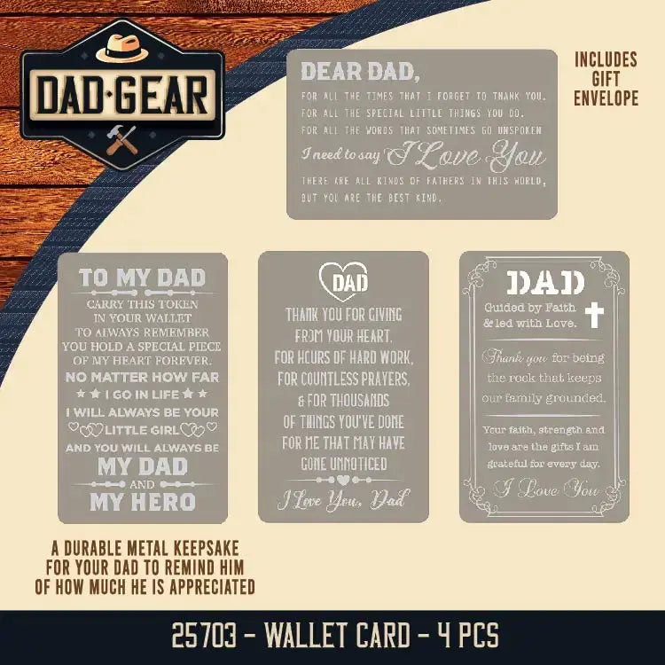 Father's Day Assorted Floor Display - 78 Pieces Per Retail Ready Display 88586 KIPP BROTHERS