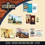 Father's Day Assorted Floor Display - 78 Pieces Per Retail Ready Display 88586 KIPP BROTHERS