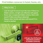 Camera Detector Door Alarm - 6 Pieces Per Retail Ready Display 25753 - NOVELTY INC WHOLESALE