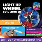 Light-up Coil Lighter Wheel - 6 Pieces Per Retail Ready Display 25771 WHOLESALE
