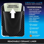 Ceramic USB Butt Bucket - 6 Per Retail Ready Display 25775 CAR VIBEZ