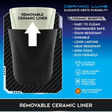 Ceramic USB Butt Bucket - 6 Per Retail Ready Display 25775 CAR VIBEZ