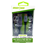 USB-C to HDMI Adapter Cable 6FT 4K Ultra HD 60hz - Store Surplus No Display - 6 Pieces Per Pack 25788L STORE SURPLUS