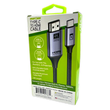 USB-C to HDMI Adapter Cable 6FT 4K Ultra HD 60hz - Store Surplus No Display - 6 Pieces Per Pack 25788L STORE SURPLUS