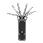 8-In-1 Pocket Toolkit Multi-Tool with Lights - 6 Pieces Per Retail Ready Display 25789 - NOVELTY INC WHOLESALE